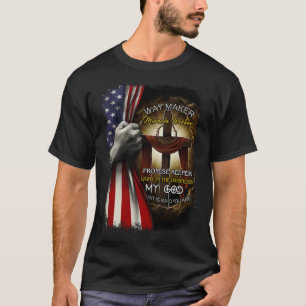 Waymaker Promise Keeper Miracle Worker Christlich T-Shirt