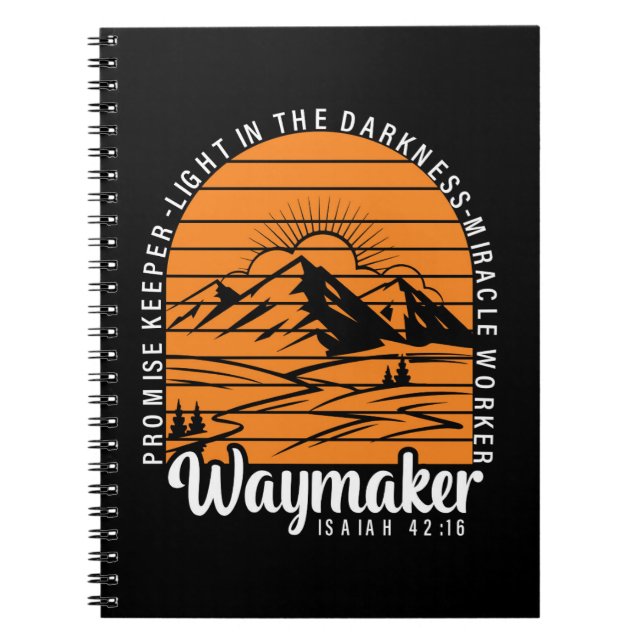 WAYMAKER SpiralNotebook Notizblock (Vorderseite)