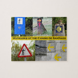Waymarks des Camino Puzzlespiels Puzzle
