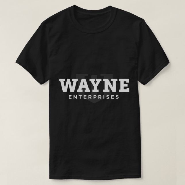Wayne Enterprises (weiß) Klassischer T - Shirt (Design vorne)