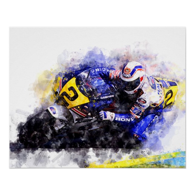 Wayne Gardner Poster (Vorderseite)