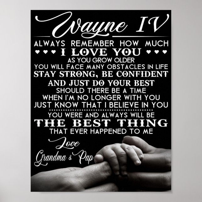 Wayne IV Poster (Vorne)