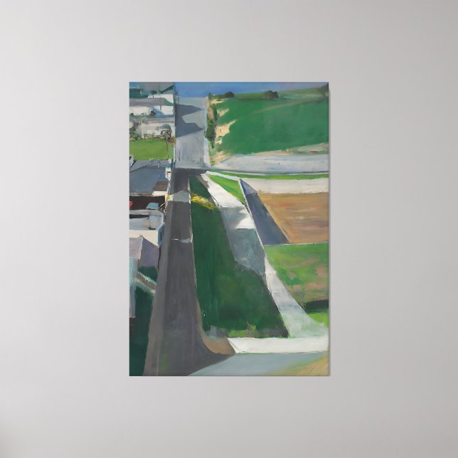 Wayne Thiebaud art Leinwanddruck (Vorderseite)
