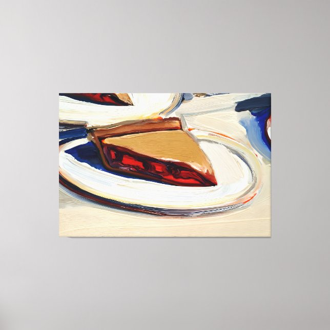Wayne Thiebaud-Gemälde Leinwanddruck (Vorderseite)