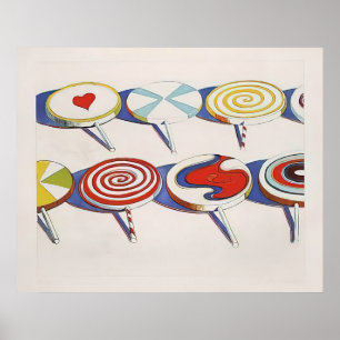 wayne thiebaud - große Sauger 1971 Poster