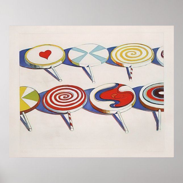 wayne thiebaud - große Sauger 1971 Poster (Vorne)