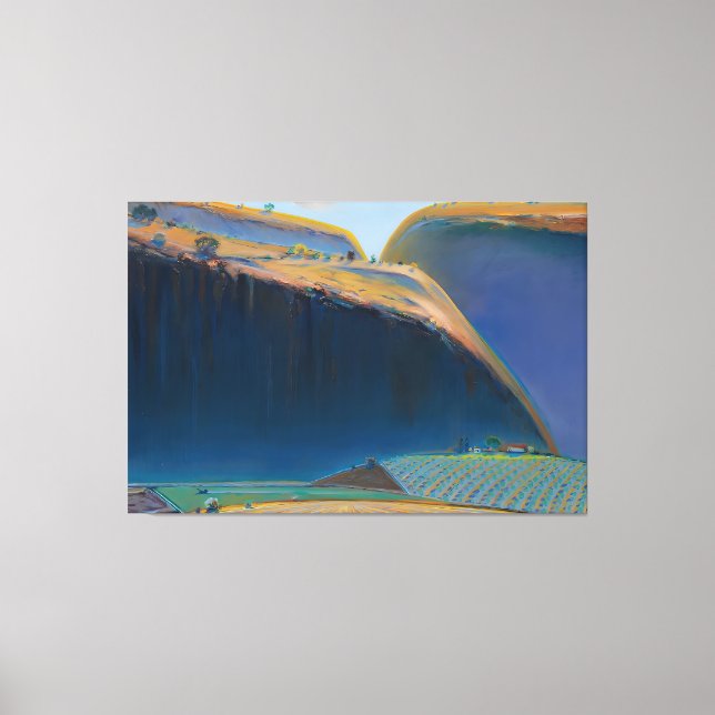 Wayne Thiebaud Kunstmalerei Leinwanddruck (Vorderseite)