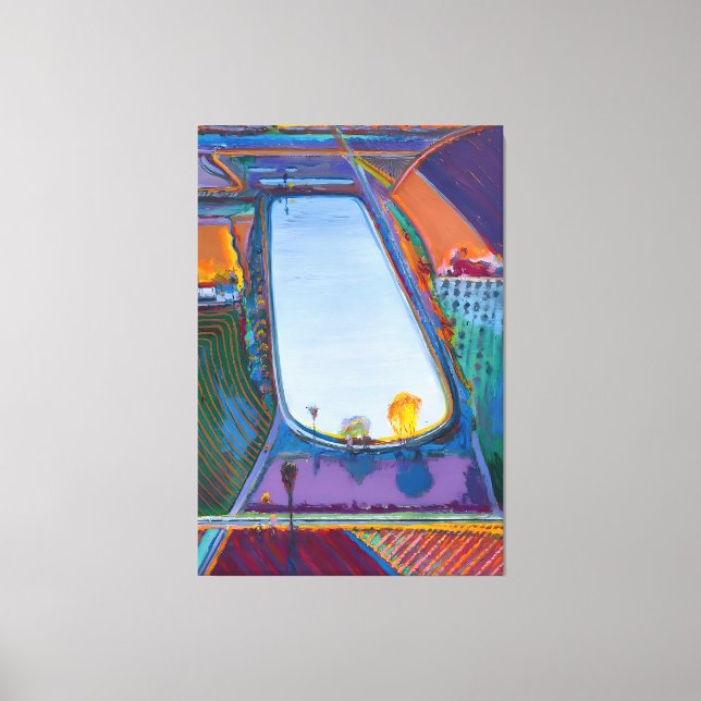 Wayne Thiebaud Kunststil Leinwanddruck (Vorderseite)