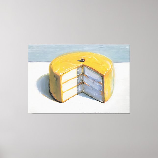 Wayne Thiebaud Kunststil Leinwanddruck (Vorderseite)