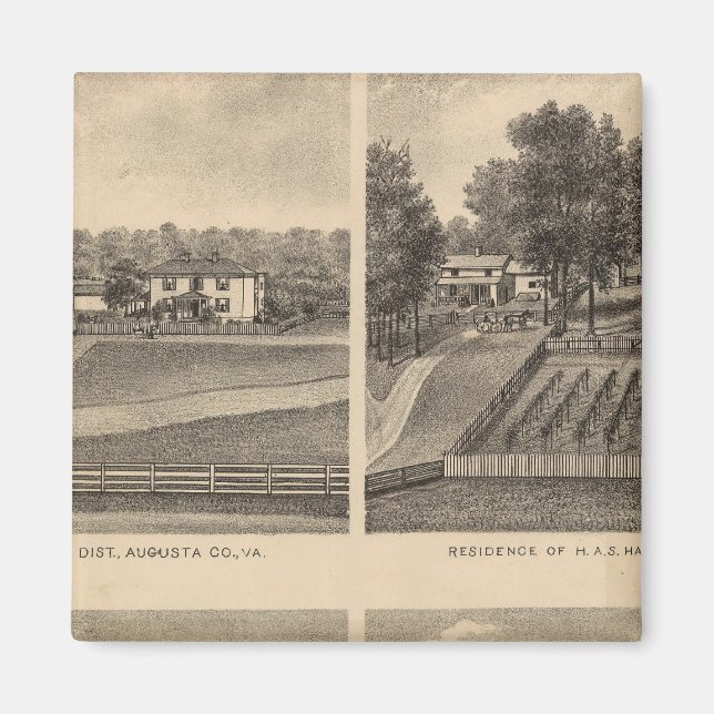 Waynesboro, Landkreis Augusta Magnet (Vorne)
