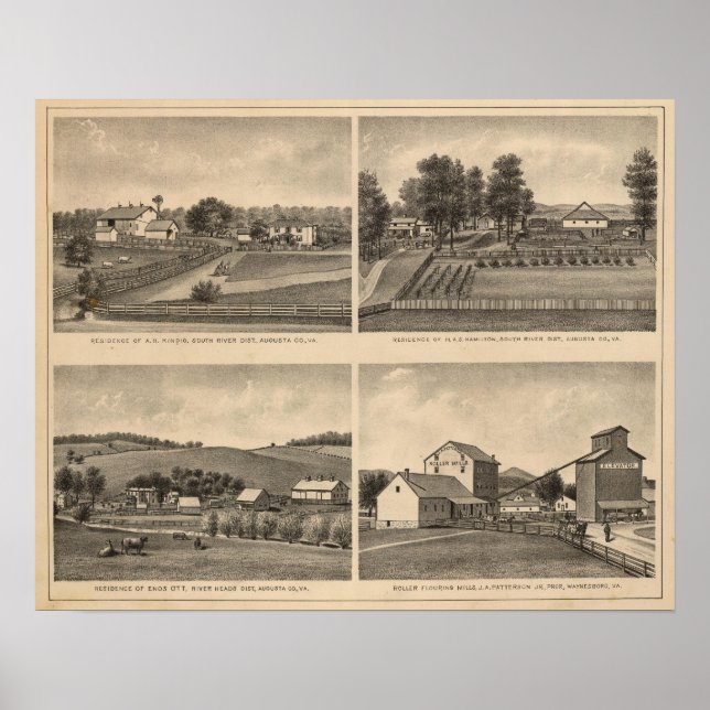 Waynesboro, Landkreis Augusta Poster (Vorne)