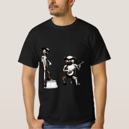 Waynesville Bluegrass-Musiker-Statue T-Shirt