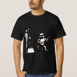 Waynesville Bluegrass-Musiker-Statue T-Shirt
