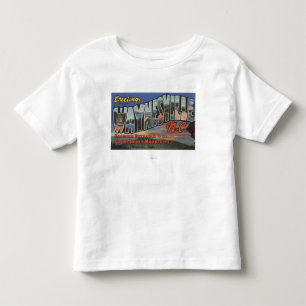 Waynesville, North Carolina - große Kleinkind T-shirt