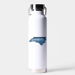 Waynesville North Carolina Holzmaserung Trinkflasche