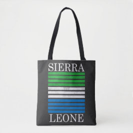 WAYout Arts Freetown Sierra Leone Streifen Flag