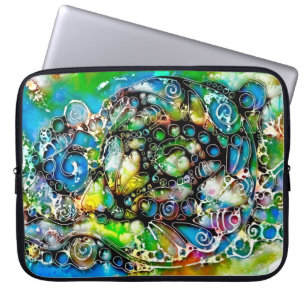 Ways Of Life - Neurografische Kunst 7 Laptopschutzhülle