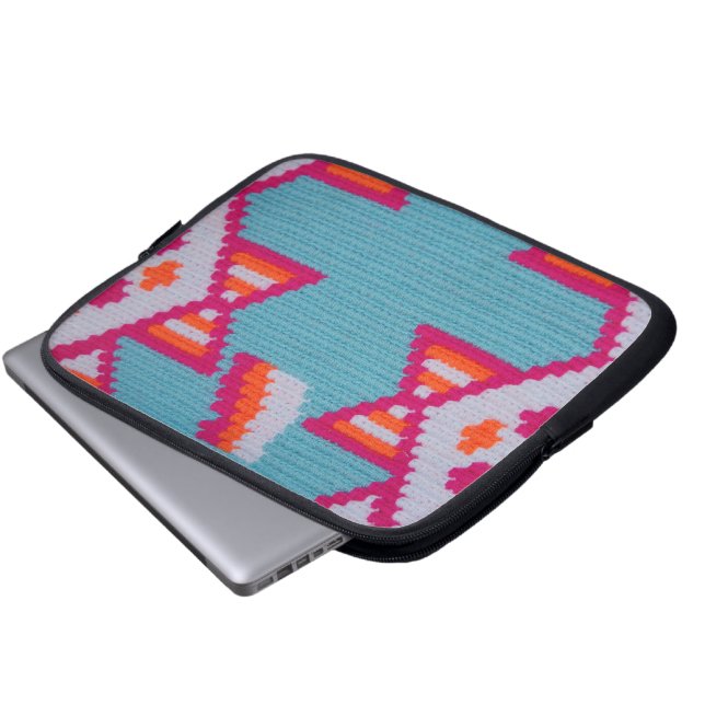 Wayuu Laptop-Hülse Laptopschutzhülle (Vorne Knopf)