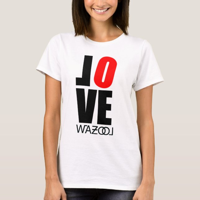 Wazool Liebe T-Shirt (Vorderseite)