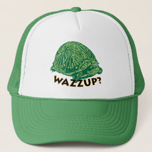 Wazzup - Grüner Trucker Hat Truckerkappe