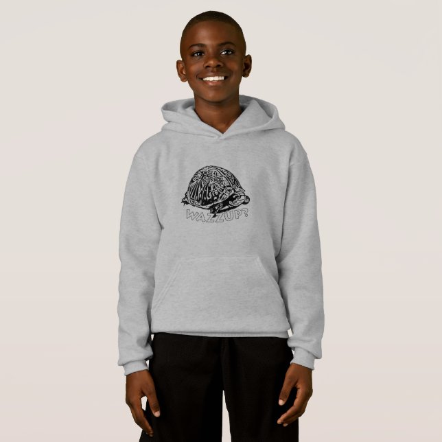 Wazzup - Kinderpullover-Hoodie Hoodie (Vorne ganz)