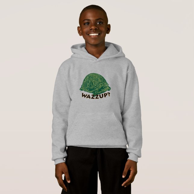 Wazzup - Kinderpullover-Hoodie Hoodie (Vorne ganz)