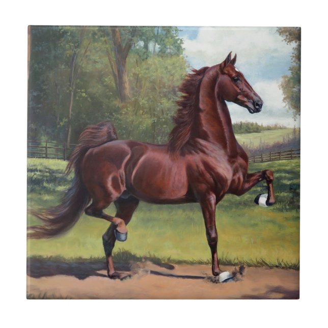 WC Handelsprinz durch Jeanne Newton Schoborg Fliese (Vorderseite)