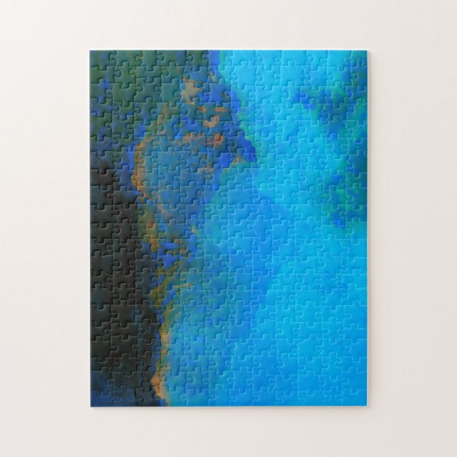 Wc Piguenit - Mount Kosciusko (geändert durch Mark Puzzle (Vertikal)