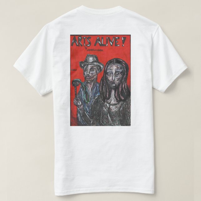 WCHS Arts Alive 2020 T-Shirt (Design Rückseite)