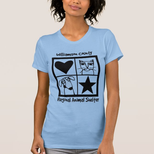 WCRAS-Mitarbeiter - Frauenanteil im T - Shirt (Vorderseite)