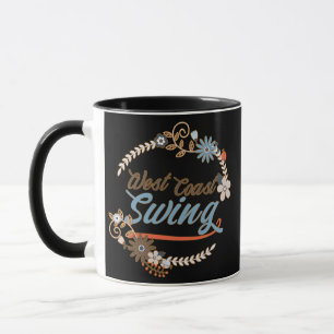 WCS Vintage West Coast Swing Tanz Tasse