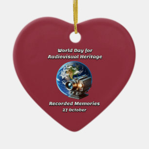 WDAH. Aufgenommene Erinnerungen. 27 Oktober Keramik Ornament
