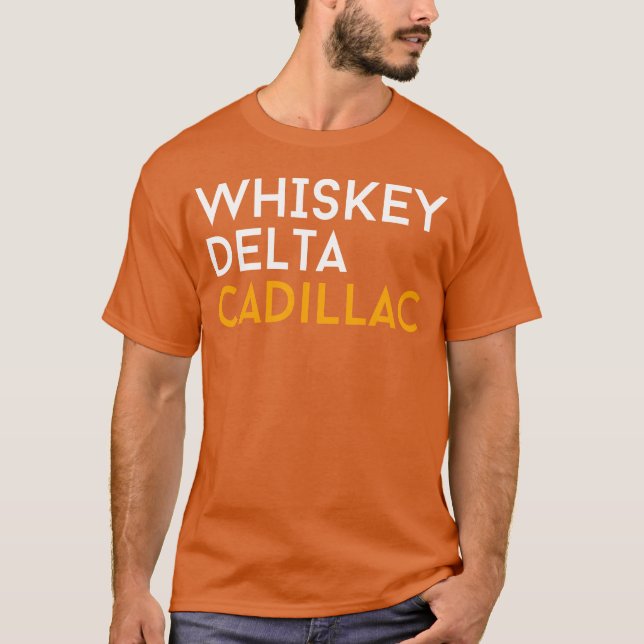 WDCadillac lustig T-Shirt (Vorderseite)