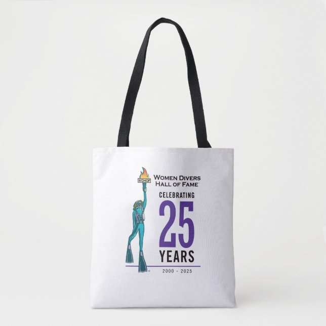 WDHOF Tote Bag 25 Jahre (Vorderseite)