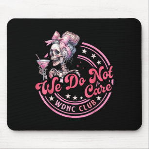Wdnc Club Funny Skeleton Kaffeemaschine ist uns eg Mousepad