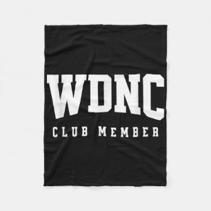 Wdnc Club Mitglied Wir Kümmern Uns Nicht Geschenk Fleecedecke