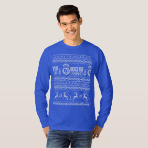 WDW hässliche Weihnachtsradiostrickjacke T-Shirt
