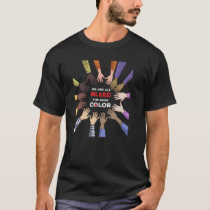 We All Bleed The Same Color Love Equality Pro Immi T-Shirt