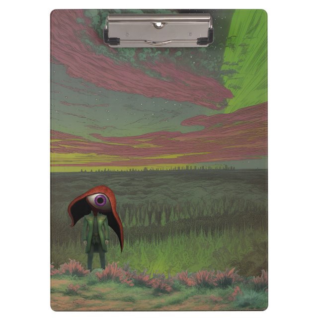 We Are All Eyes Here  Klemmbrett (Vorderseite)