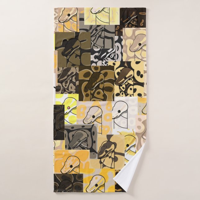 we are bouman ball python badehandtuch (Badehandtuch)