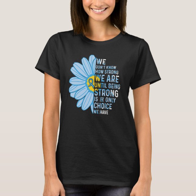 We are Strong Graves Disease Awareness Supporter R T-Shirt (Vorderseite)