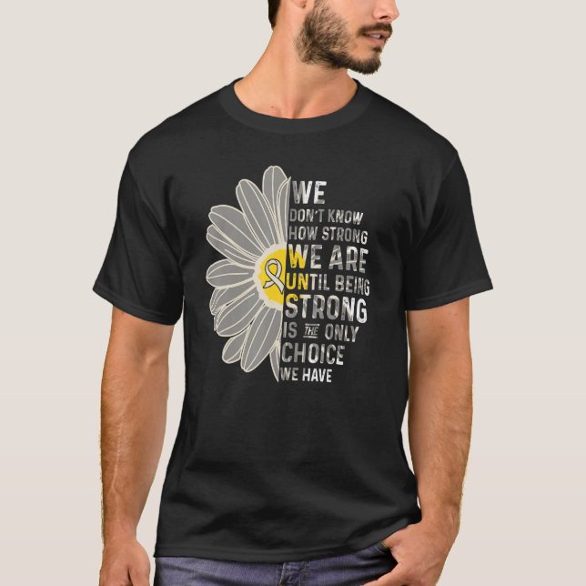 We are Strong Spinal Muscular Atrophy Awareness Ri T-Shirt (Vorderseite)