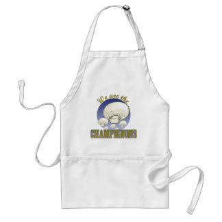 We Are The Champignons apron Schürze
