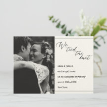 "We band the knot" Wedding News eleganter Klassike