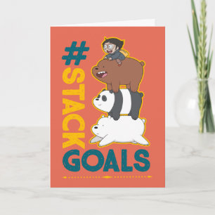 We Bare Bears and Chloe - #StackGoals Karte