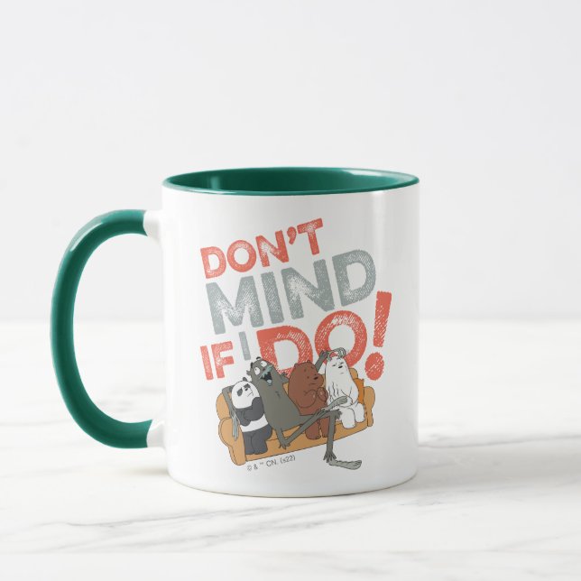 We Bare Bears & Charlie - Don't Mind If I Do! Tasse (Links)