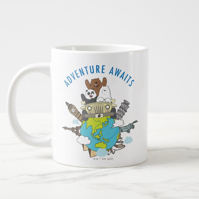 We Bare Bears - Erlebnis wartet Jumbo-Tasse (Links)