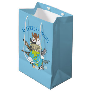 We Bare Bears - Erlebnis wartet Mittlere Geschenktüte