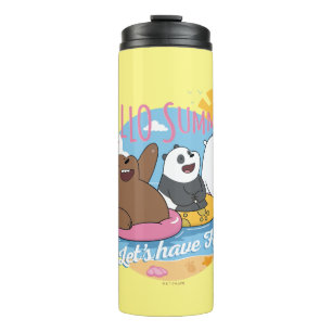 We Bare Bears - Hello Summer! Let's Have Fun Thermosbecher