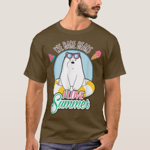 We Bare Bears Ice Bear liebt den Sommer T-Shirt